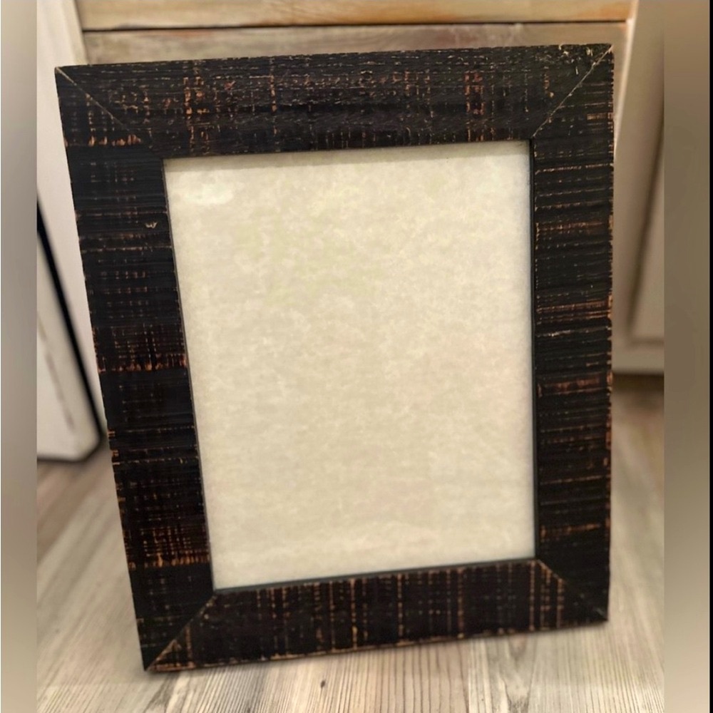 Rustic Textured Heavy Resin 8x10 Photo Frame